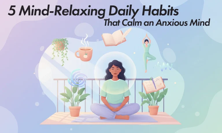 habits that calm an anxious mind