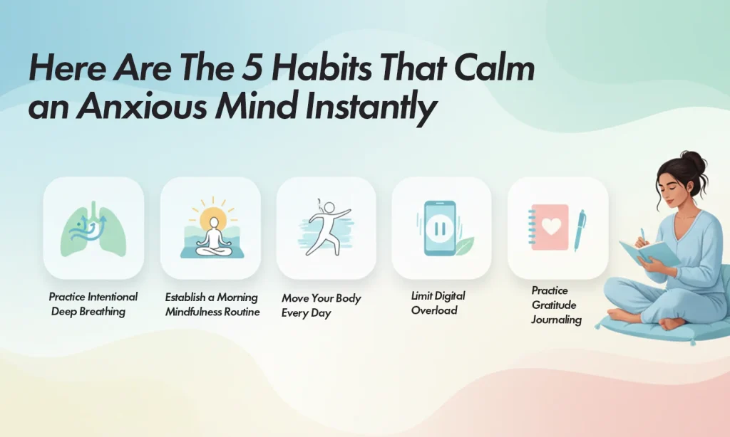 habits that calm an anxious mind
