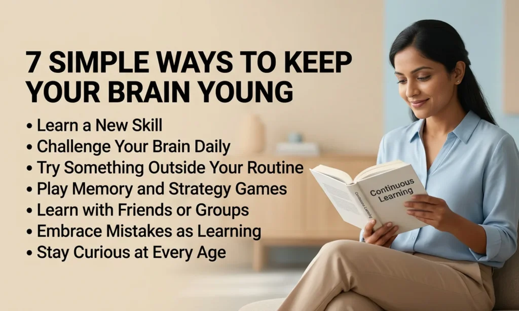 Ways to keep your brain young 